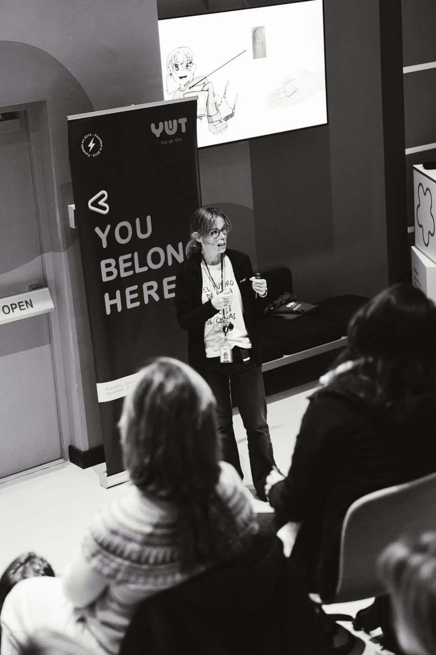 Foto de la charla IA for Social Good 15