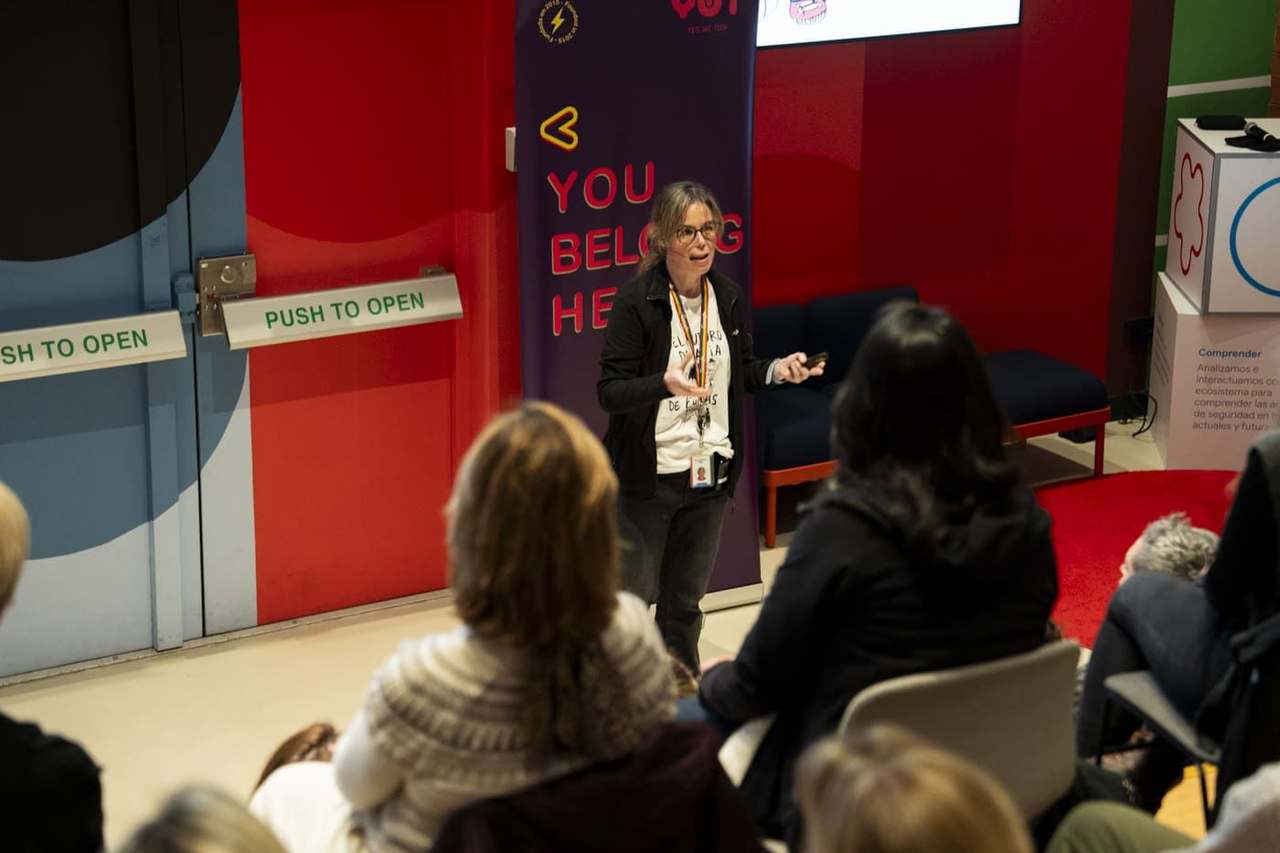 Foto de la charla IA for Social Good 16