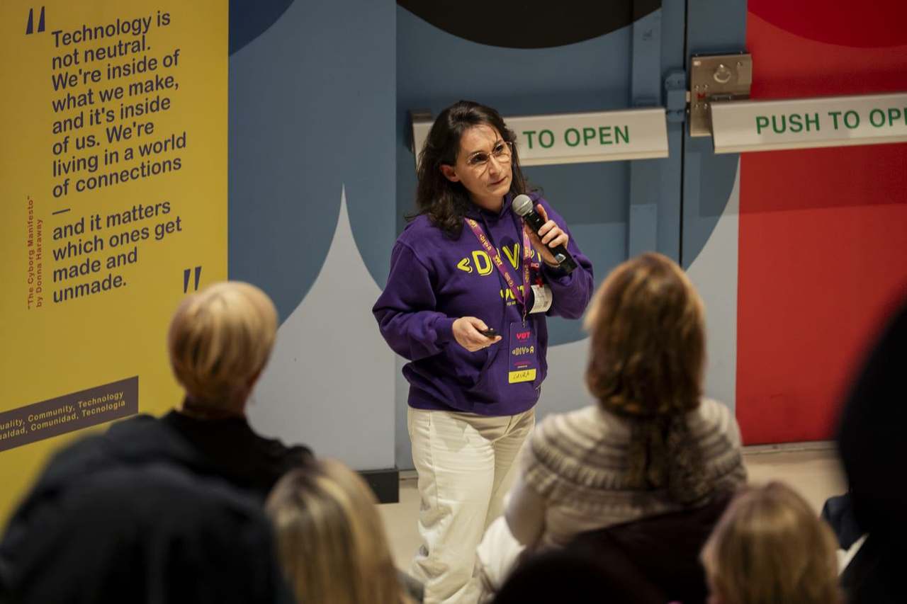 Foto de la charla IA for Social Good 36