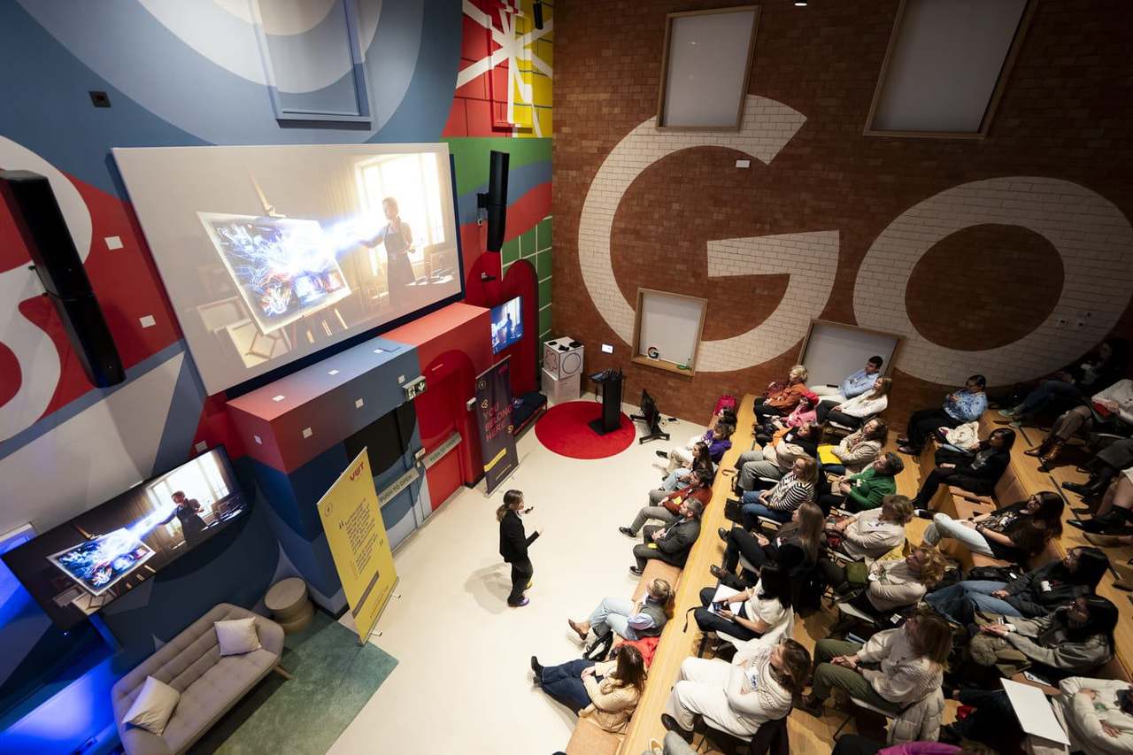Foto de la charla IA for Social Good 85