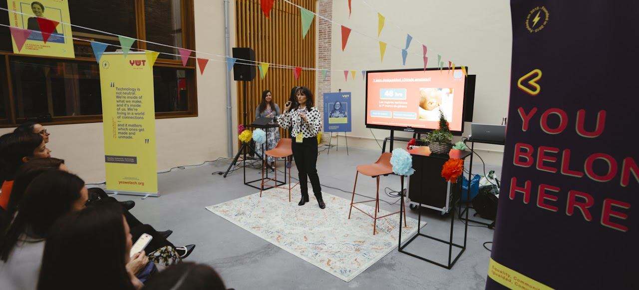 Laura presentando el plan 2026