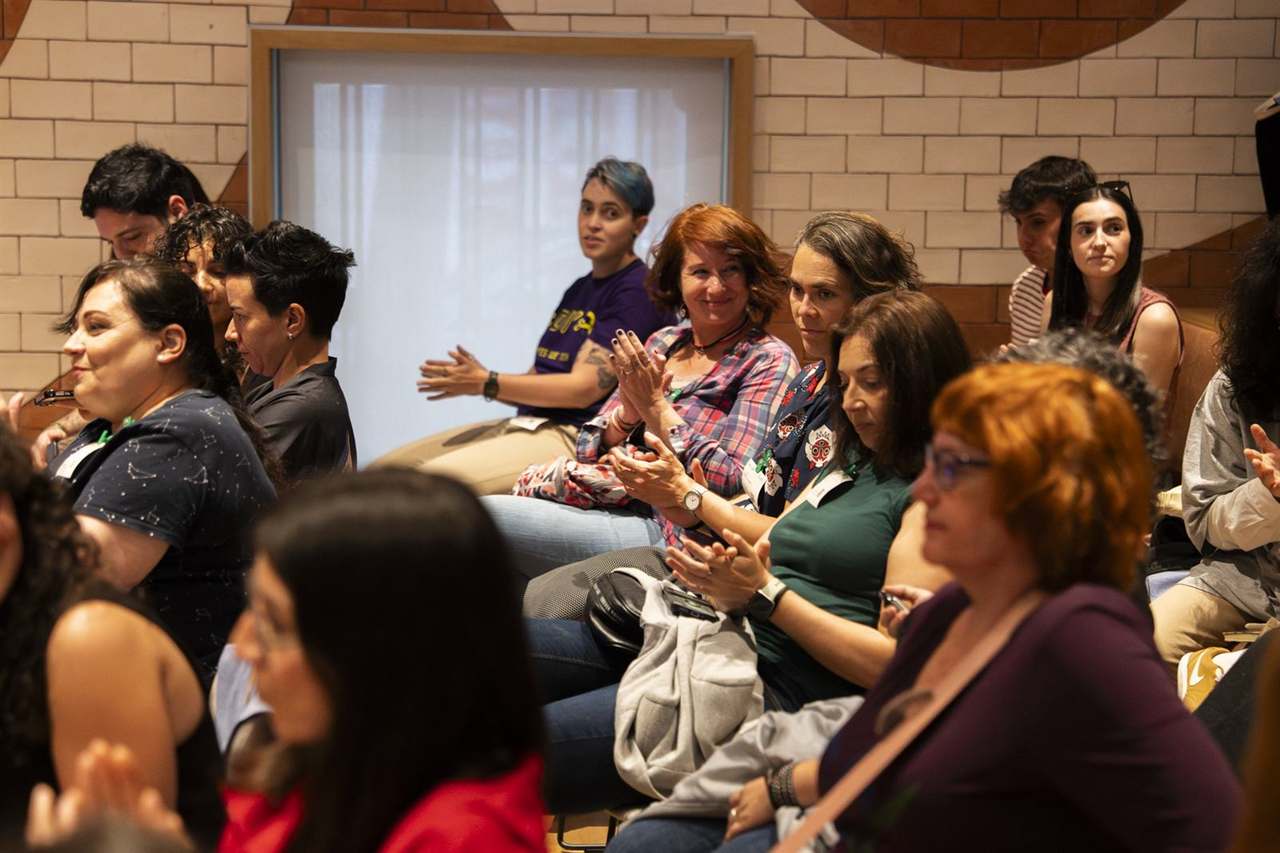 Público asistente a la grabación del podcast