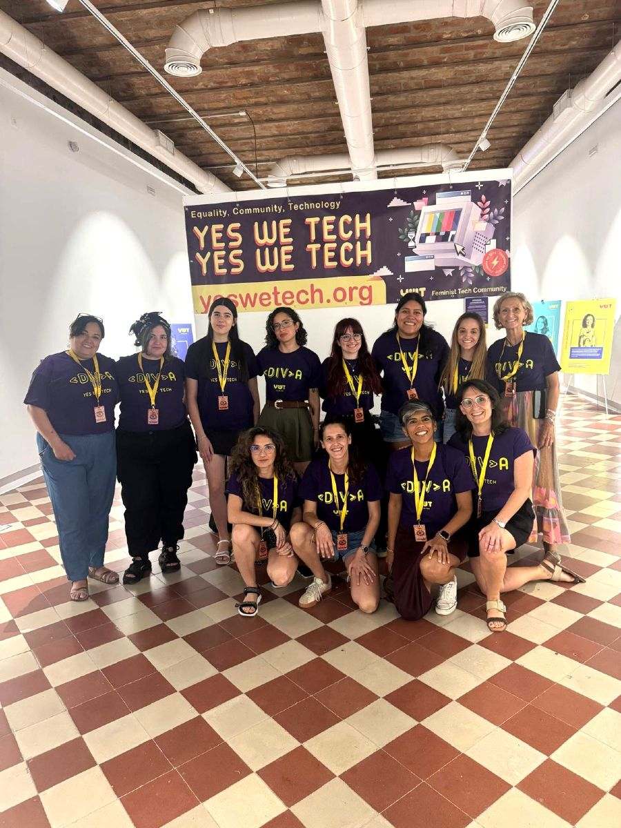 Stand de Yes We Tech en el Festival Yellow Sound