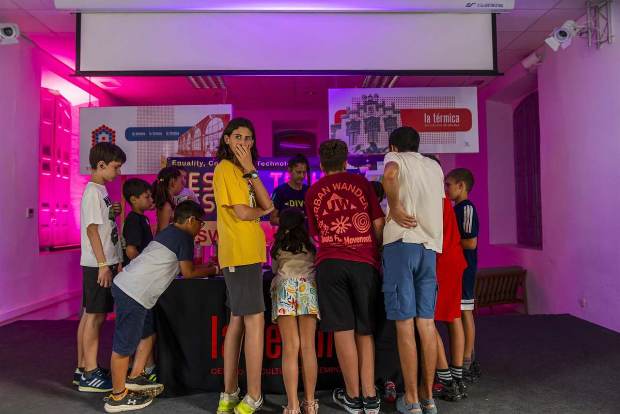 Voluntarias de Yes We Tech en el Yellow Sound